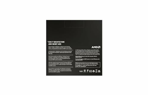 Back view of AMD Zen 3 architecture box with specifications