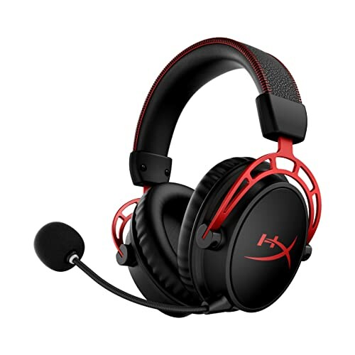 HyperX gaming headset with microphone