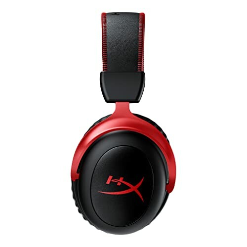 Red and black HyperX gaming headset