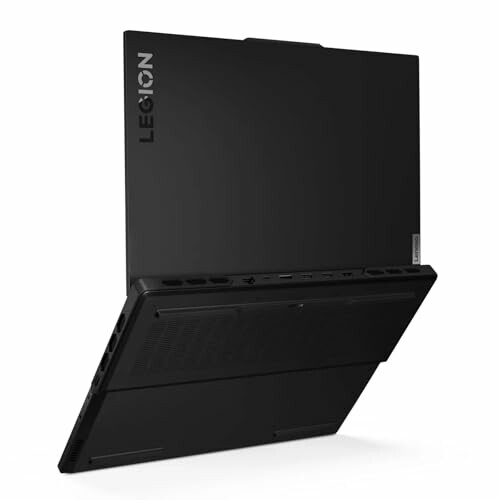 Back view of a Lenovo Legion gaming laptop